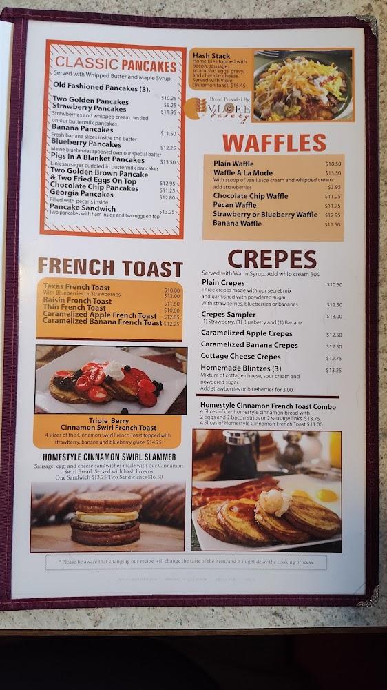 Mrs V's Restaurant Menu image 2