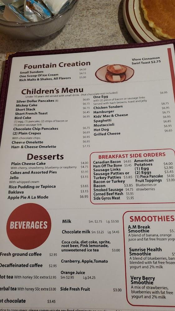 Mrs V's Restaurant Menu image 4